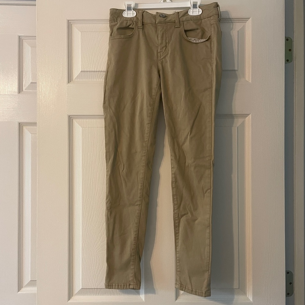 AMERICAN EAGLE TAN JEGGINGS